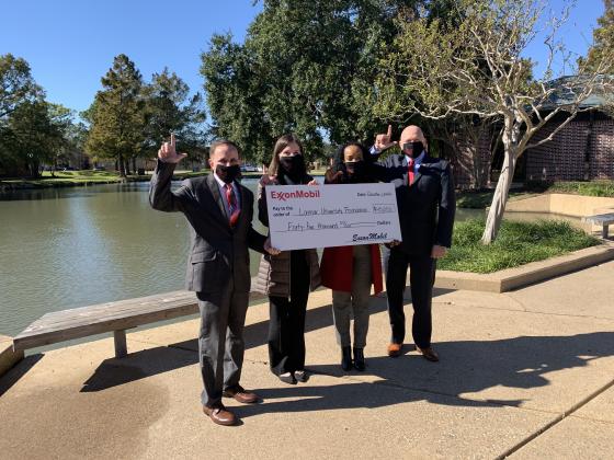 Lamar University Foundation receives $45k from ExxonMobil on Giving Tuesday.