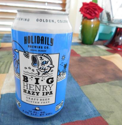 Big Henry Hazy IPA - Holidaily's award-winning, gluten-free beer - is available locally.