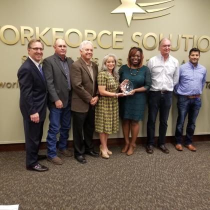 TotalEnergies receives Large Employer of the Year award.