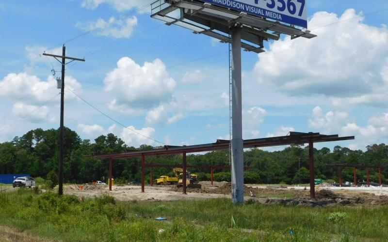 Stuckey's construction is underway in Orange County.