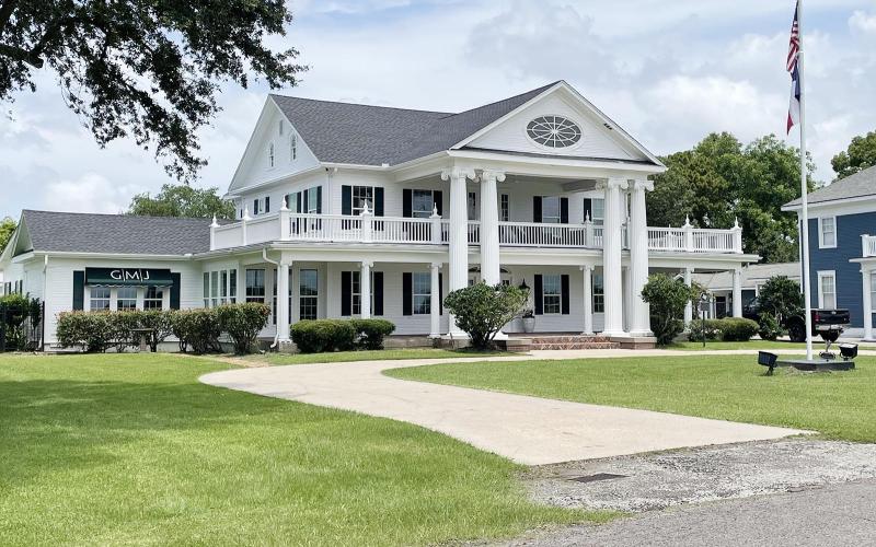 The former Morris-Booz House in Port Arthur is now home to Griffith, Mosley, Johnson and Associates. Photo by Dannie Oliveaux
