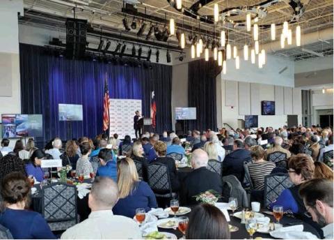Beaumont Mayor Becky Ames speaks at State of the City