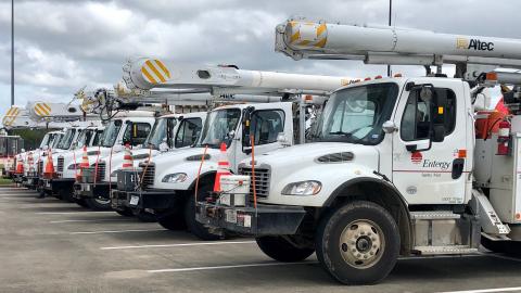 Entergy Texas 'prepared' for Tropical Storm Beta (Entergy photo)