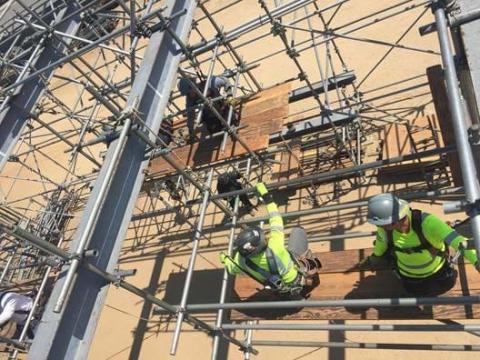 LSCPA/Associated Builders and Contractors scaffolding class fast-tracks students looking for a career in construction.