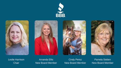 New BBB Board Members