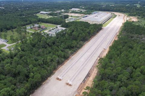 County Rail Line in Silsbee (Photo courtesy of CRL)