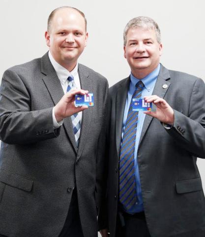 DuGood CEO Clint Wilson and LIT President Dr. Sid Valentine