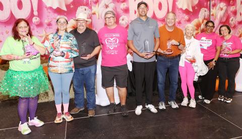 Presenting sponsors were Robin Dauphin; Margarita Viveros, ExxonMobil; Randy Odom and Chris Henson, Optimus Steel; Sean Villery-Samuel, Provost Umphrey Law Firm; and Scott Doss, Quality Mat Company; title sponsors were Shelley Tortorice, Jason’s Deli; Natosha Coleman and Sherri Toutcheque, H-E-B.