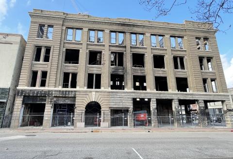 Current state of the Gilbert Building | Photos by Dannie Oliveaux