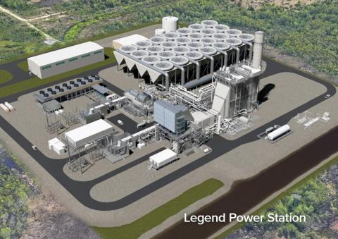 Legend Power Station | Photo courtesy of Entergy Texas